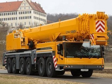 Кран либхер 350 тонн технические характеристики